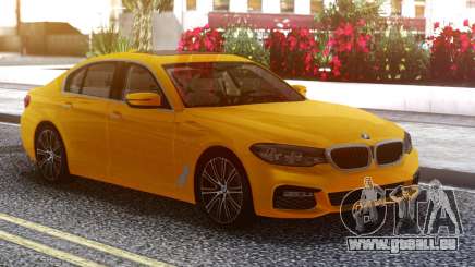 BMW 540i G30 Orange pour GTA San Andreas