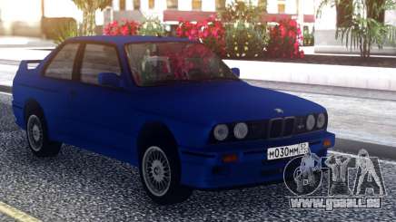 BMW M5 E30 Blue für GTA San Andreas