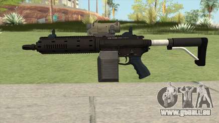 Carbine Rifle GTA V V1 (Flashlight, Tactical) für GTA San Andreas