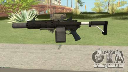 Carbine Rifle V1 (Grip, Silenced, Tactical) pour GTA San Andreas