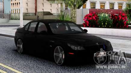 BMW Black M5 E60 pour GTA San Andreas