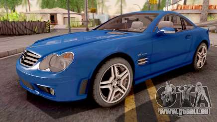Mercedes-Benz SL65 AMG Blue pour GTA San Andreas