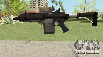 Carbine Rifle V1 (Tactical, Flashlight, Grip) für GTA San Andreas