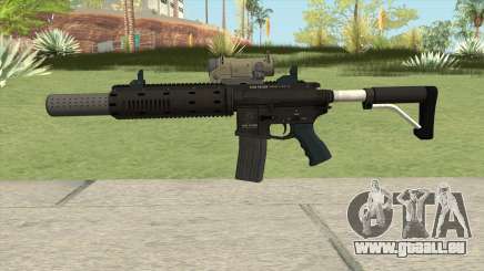 Carbine Rifle GTA V V2 (Silenced, Tactical) für GTA San Andreas