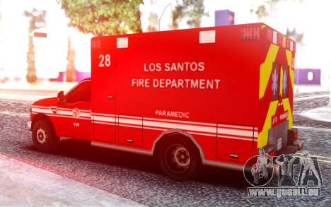 Ford F-250 Ambulance LSFD pour GTA San Andreas