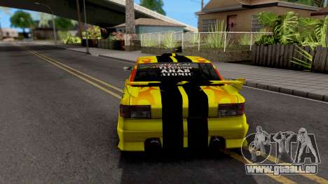 New Paint Job To Sultan für GTA San Andreas