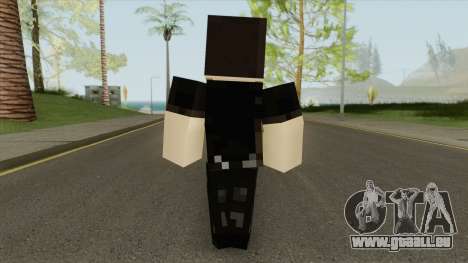 Police Minecraft Skin V2 für GTA San Andreas
