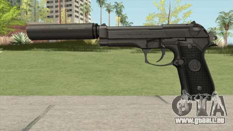 Firearms Source Beretta M9 Suppressed pour GTA San Andreas
