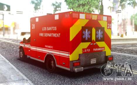 Ford F-250 Ambulance LSFD für GTA San Andreas