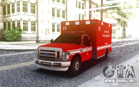 Ford F-250 Ambulance LSFD pour GTA San Andreas