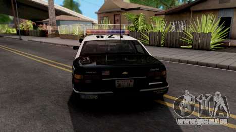 Chevrolet Caprice 1991 San Fierro Police pour GTA San Andreas