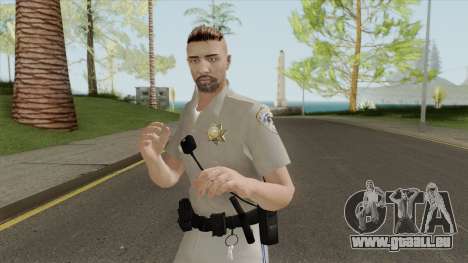 SAHP Officer Skin V4 pour GTA San Andreas