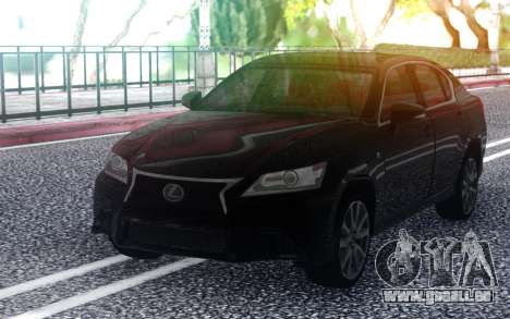 Lexus GS350F 2013 pour GTA San Andreas