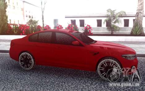 BMW M5 F90 Red Snow pour GTA San Andreas