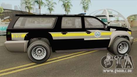 Chevrolet Suburban (Sheriff Blaine County) pour GTA San Andreas