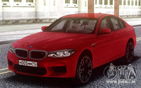 BMW M5 F90 TURBO pour GTA San Andreas