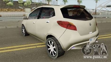 Mazda 2 2013 (SA Style) für GTA San Andreas