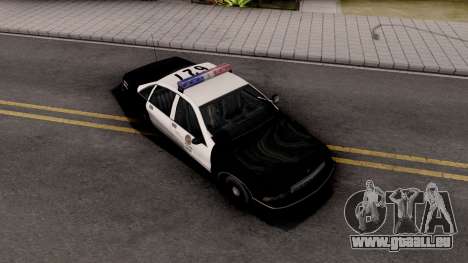 Chevrolet Caprice 1991 San Fierro Police pour GTA San Andreas