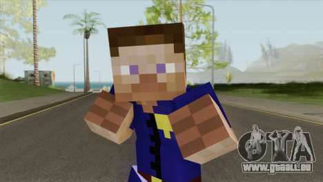 Police Minecraft Skin V1 für GTA San Andreas