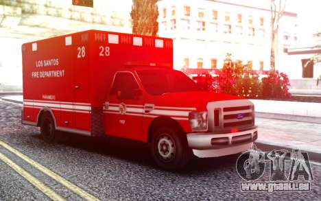Ford F-250 Ambulance LSFD für GTA San Andreas