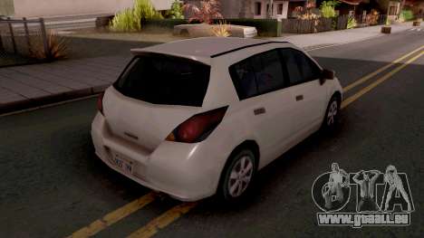 Nissan Tiida SA Style v2 pour GTA San Andreas