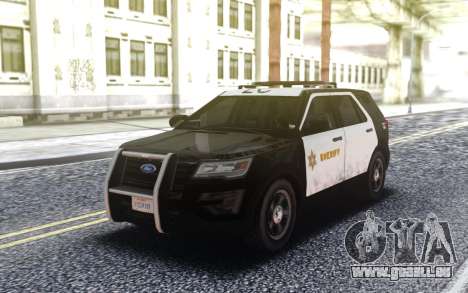 Ford Explorer Police Interceptor pour GTA San Andreas