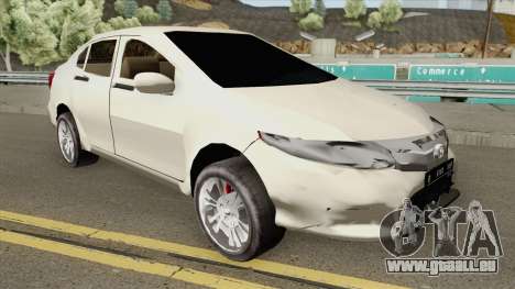 Honda City 2013 Low Poly pour GTA San Andreas