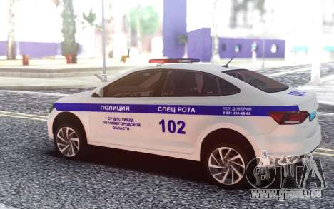 Volkswagen Polo 2019 SB traffic police für GTA San Andreas