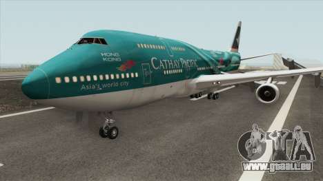 Boeing 747-400 RR RB211 (Cathay Pacific Livery) pour GTA San Andreas