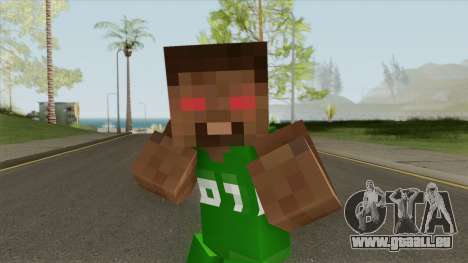 Grove Minecraft Skin pour GTA San Andreas
