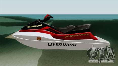 Speedophile Seashark Lifeguard GTA V pour GTA San Andreas