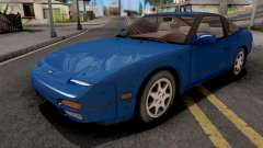 Nissan 240SX Blue für GTA San Andreas