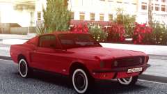 Ford Mustang 1967 Red Muscle pour GTA San Andreas