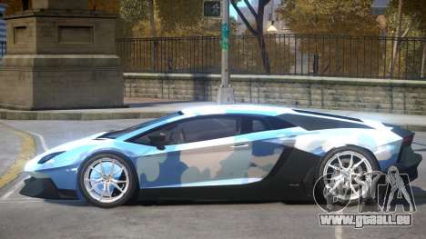 Lamborghini Aventador V2 PJ für GTA 4