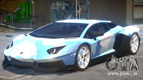Lamborghini Aventador V2 PJ pour GTA 4