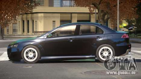 Mitsubishi Lancer X Tuned V1.1 pour GTA 4