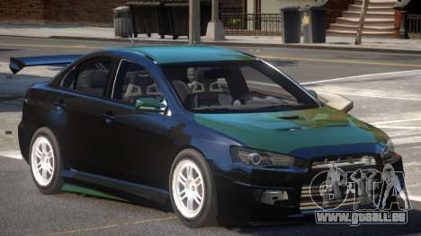 Mitsubishi Lancer X Tuned V1.1 pour GTA 4