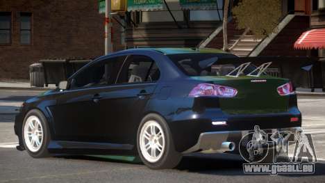 Mitsubishi Lancer X Tuned V1.1 pour GTA 4