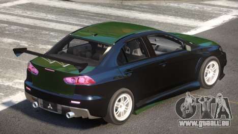 Mitsubishi Lancer X Tuned V1.1 pour GTA 4