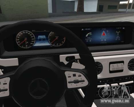 Mercedes-Benz G63 AMG White pour GTA San Andreas