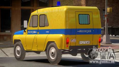 UAZ 469 Police pour GTA 4
