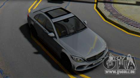 Mercedes-Benz C43 AMG Grey für GTA San Andreas