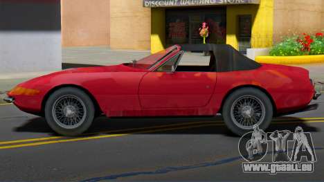 Ferrari 365 GTS-4 Daytona Spyder 1973 pour GTA San Andreas