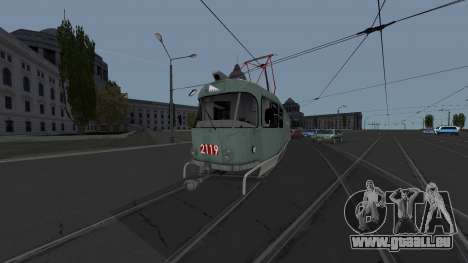 Tram Tatra T3SU Arrosage pour GTA San Andreas
