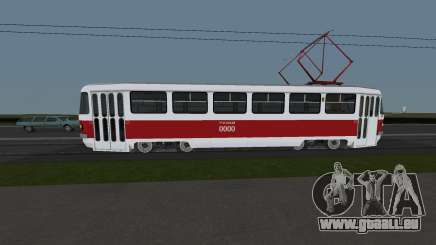 Tram Tatra T3SU de Formation pour GTA San Andreas