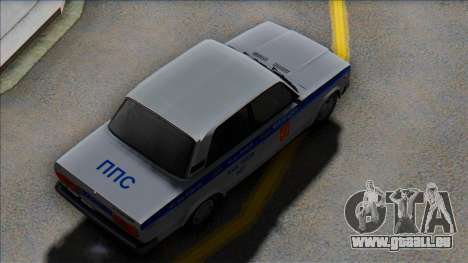 Vaz 2107 PPP Police 2004 pour GTA San Andreas
