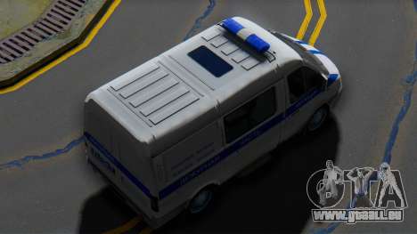 GAZ 2217 Sobol Polizei die Pflicht für GTA San Andreas