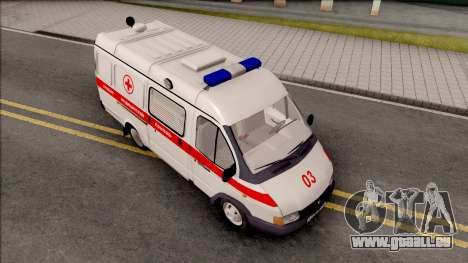 32214 GAZelle Krankenwagen für GTA San Andreas