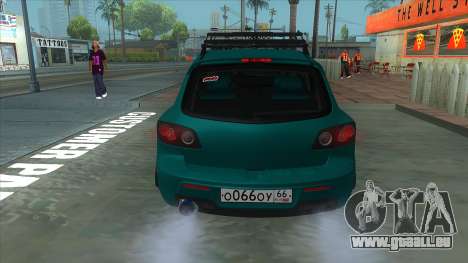 Mazda 3 MPS Stance pour GTA San Andreas