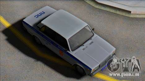 Vaz 2107 PPP Polizei 2004 für GTA San Andreas